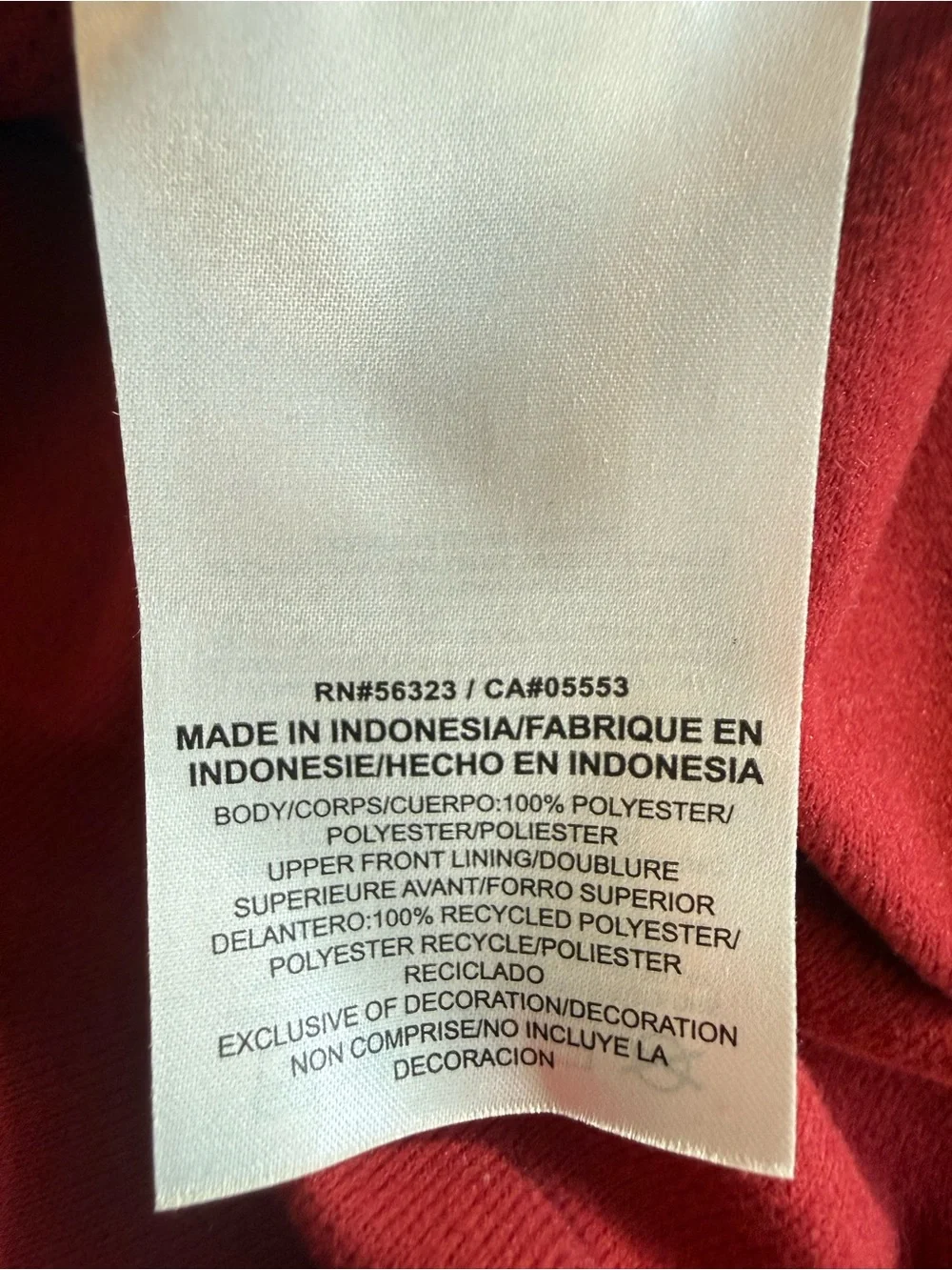 Nike Jordan BrandOklahomaSoonersOU Crimson Full ZipJacketBomberMen Size Large